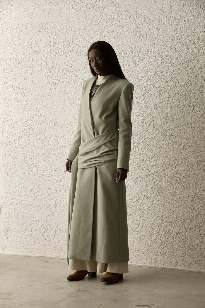 Ash Belt Coat