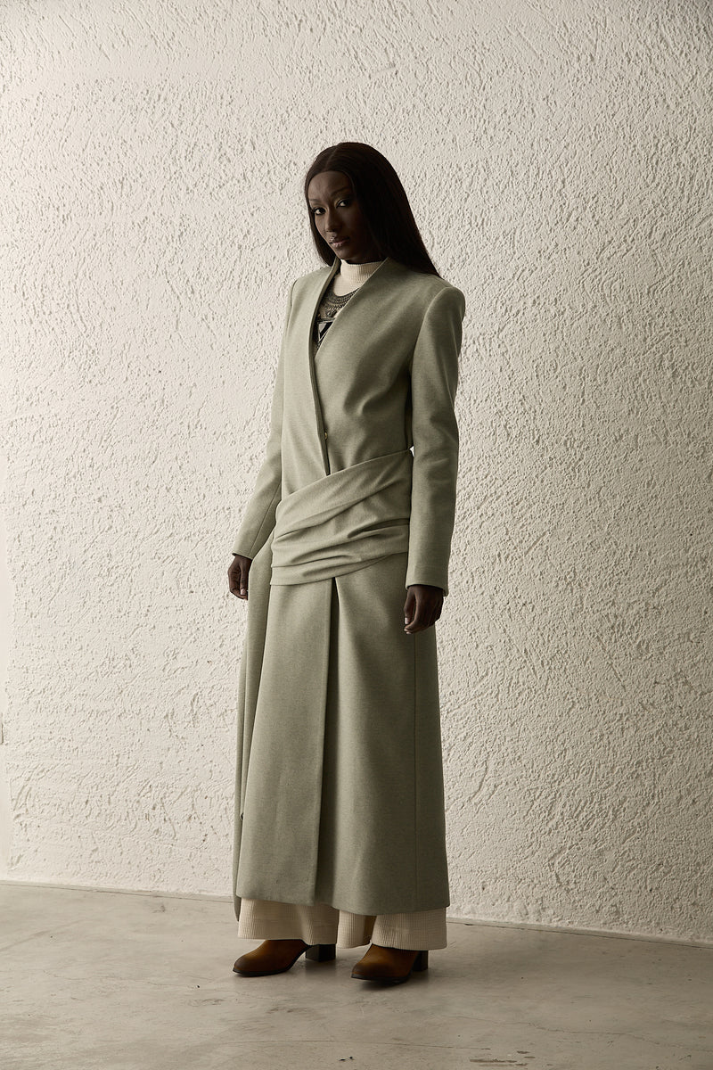 Ash Belt Coat