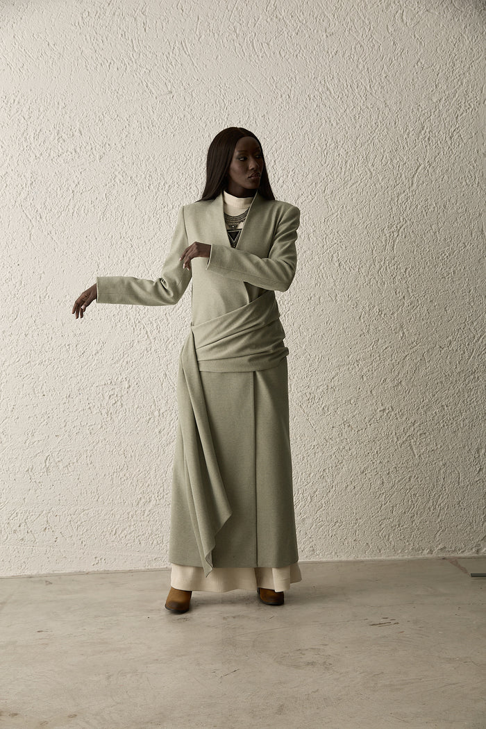 Ash Belt Coat