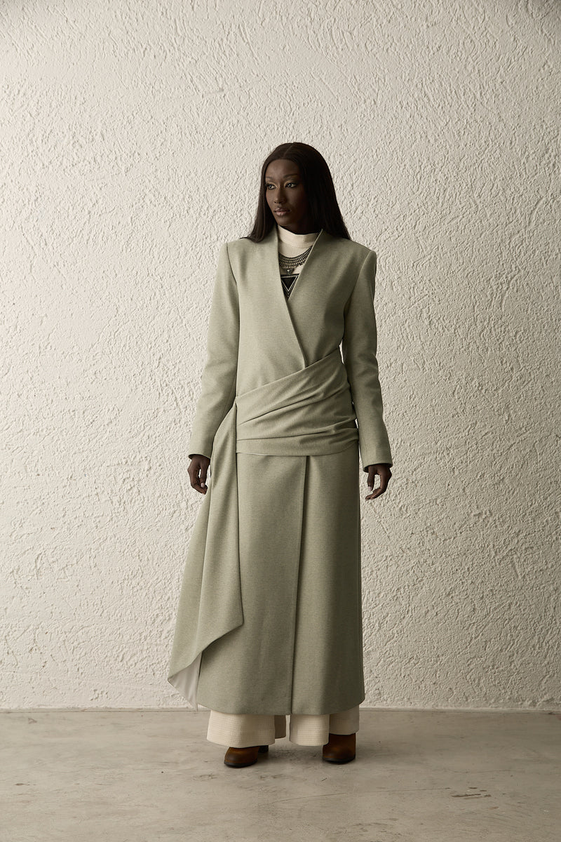 Ash Belt Coat