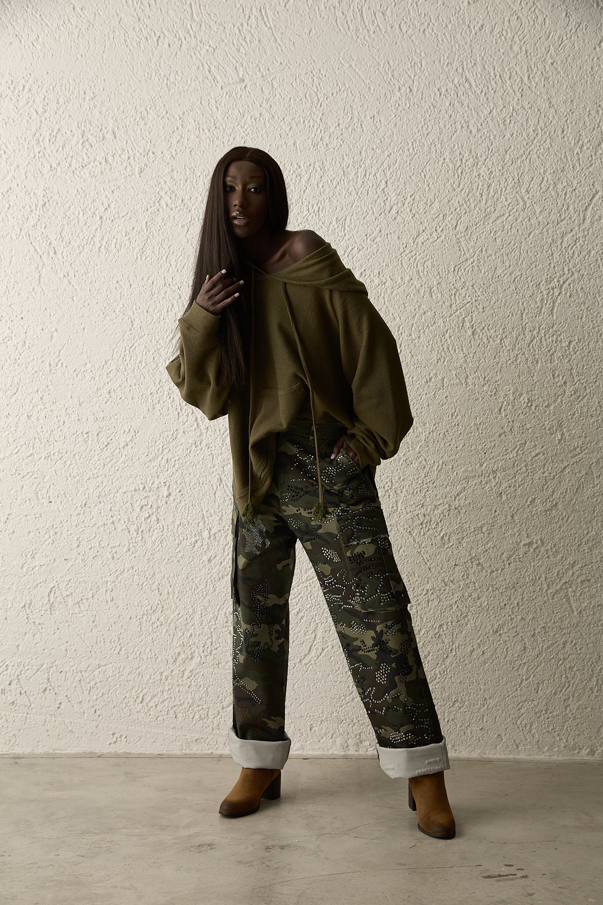 Mimetic Strass Jeans