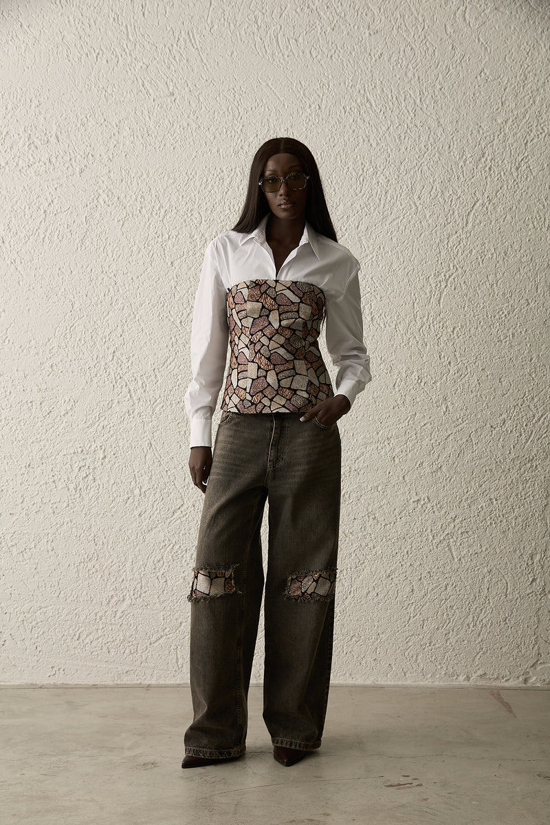 Patchy Jeans