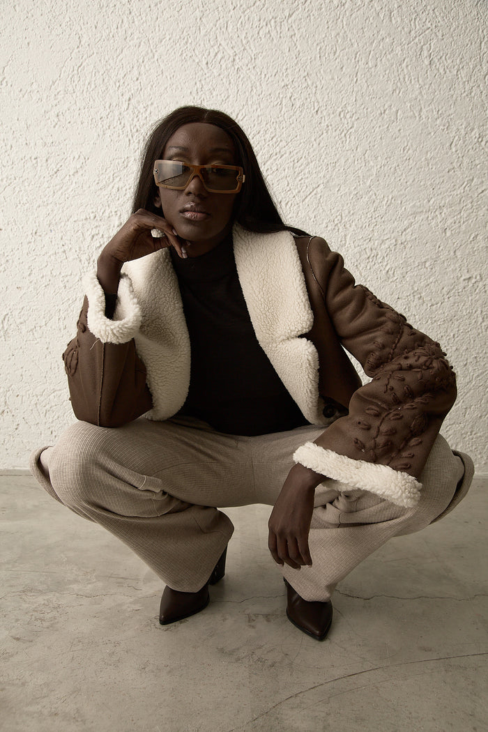 Eco Shearling Coat