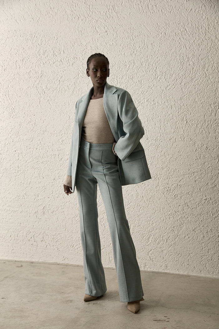 Suede Pants