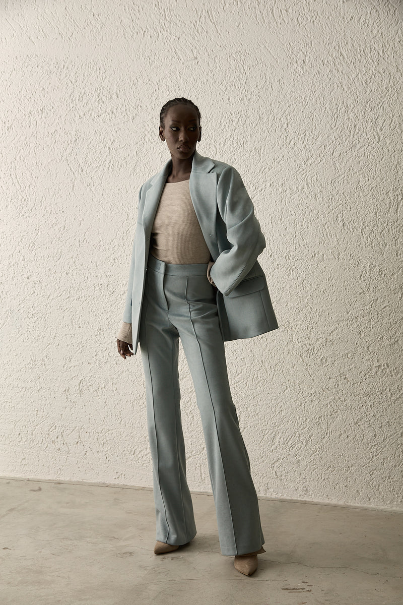 Suede Pants