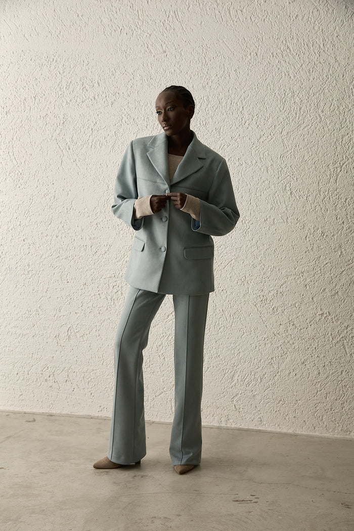 Suede Blazer