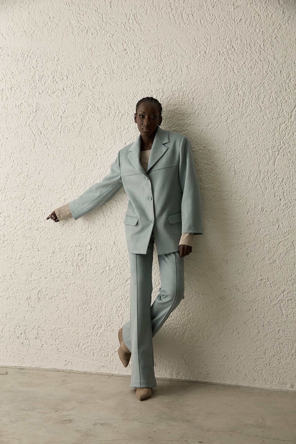 Suede Blazer