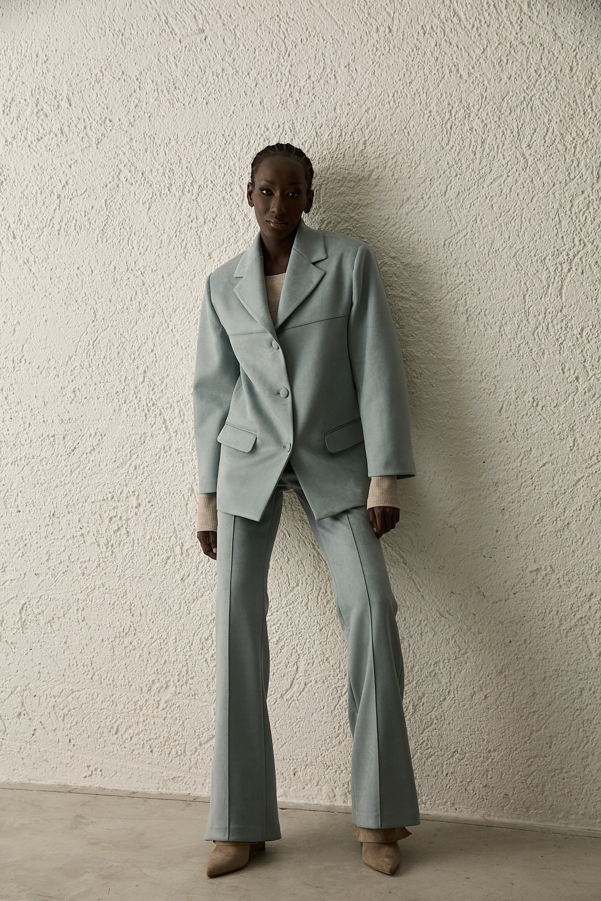 Suede Blazer