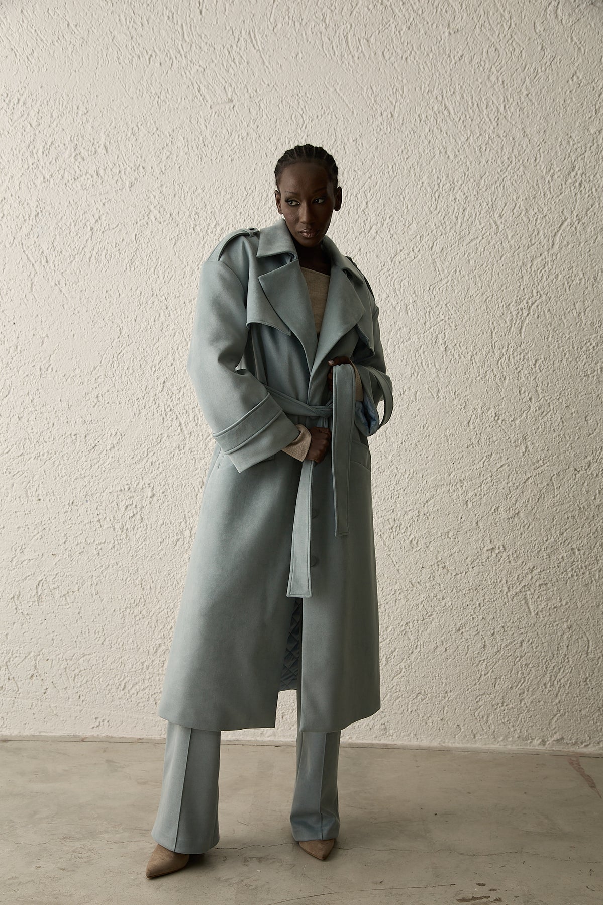 Suede Coat
