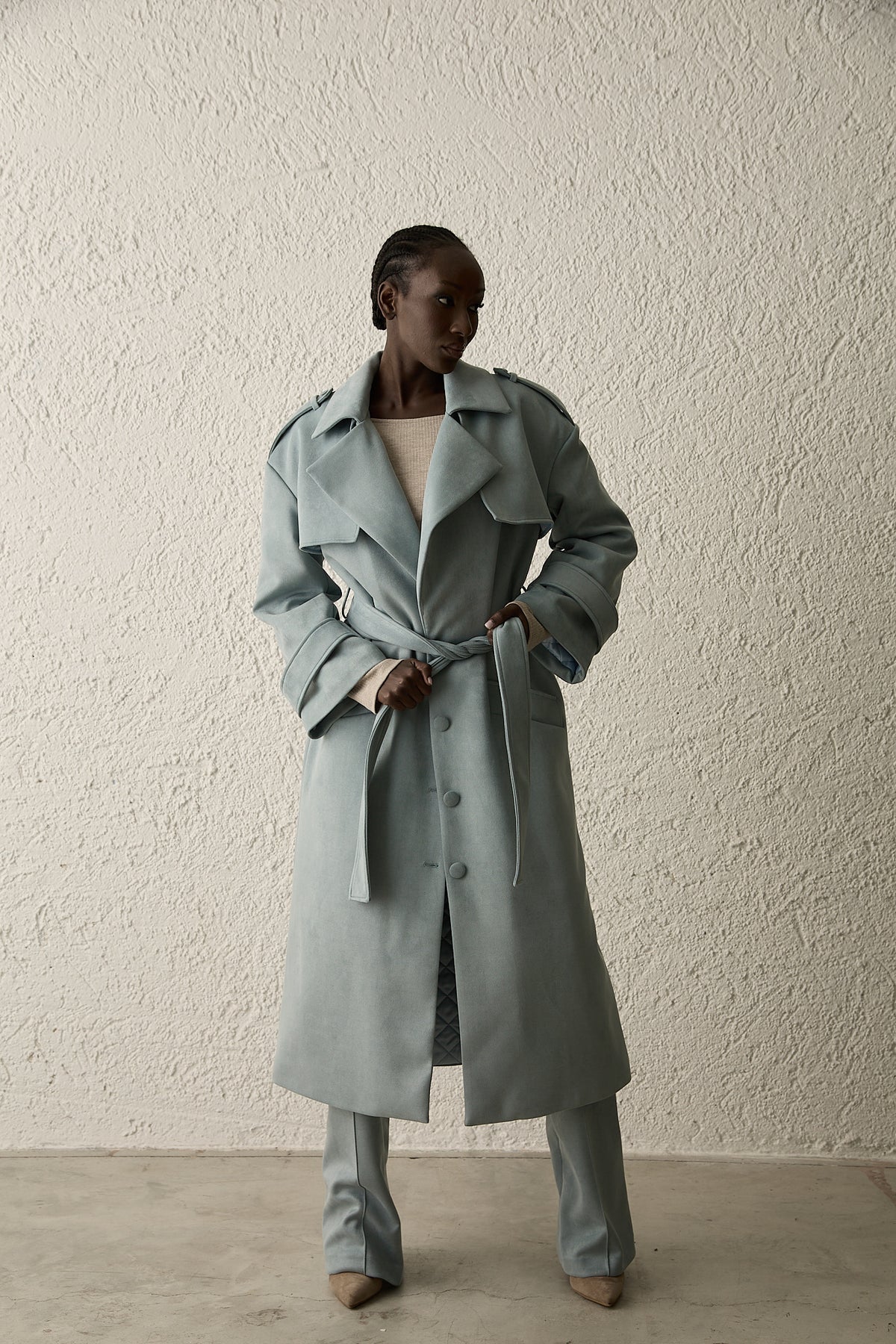 Suede Coat